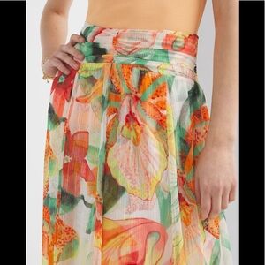 WHBM Drama Maxi Skirt